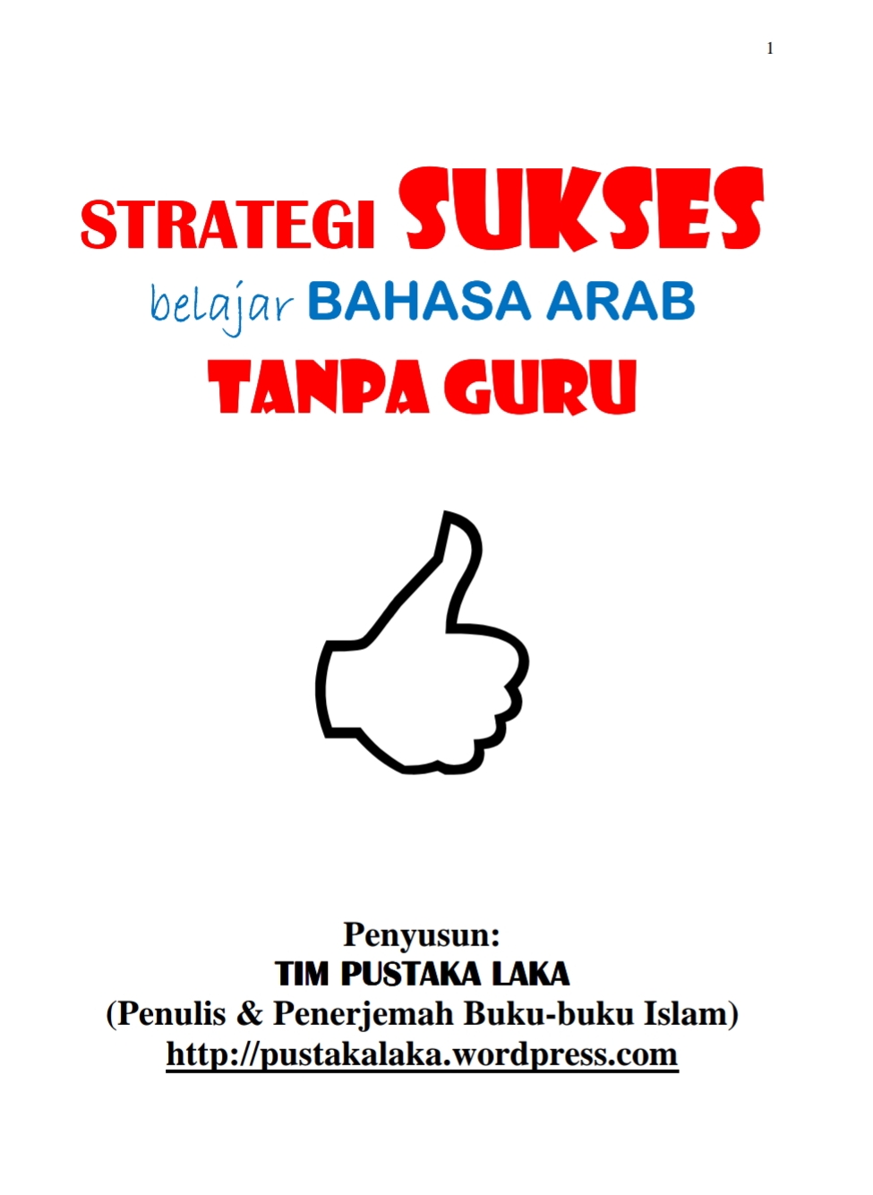 Strategi Sukses Belajar Bahasa Arab Tanpa Guru