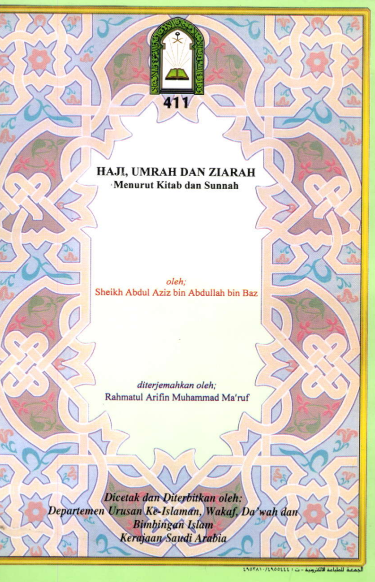 Haji, Umrah, dan Ziarah Menurut Al-Qur'an dan As-Sunnah